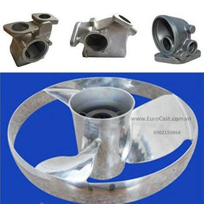 Investment casting of ship components